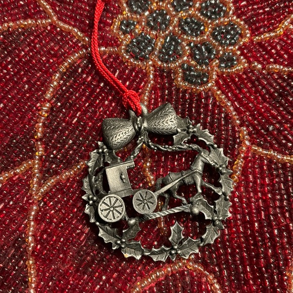 Pewter Christmas Ornament - Picture 1 of 4